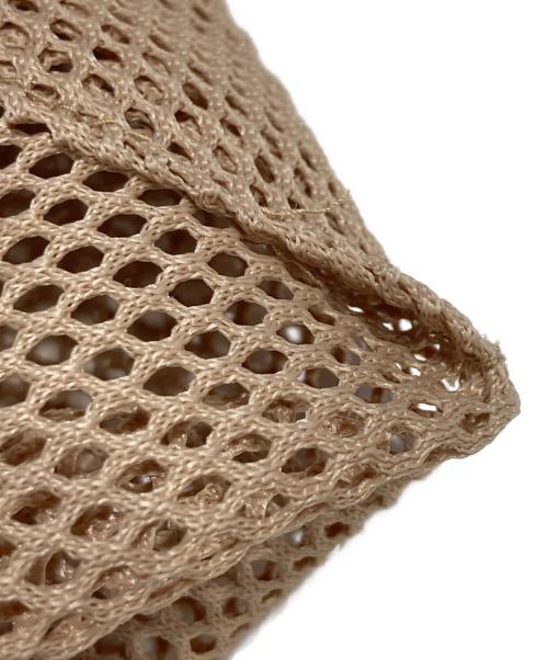 LUDLOW（ラドロー）LUDLOW (ラドロー) メッシュトートバッグ ベージュ サイズ:-の古着・服飾アイテム