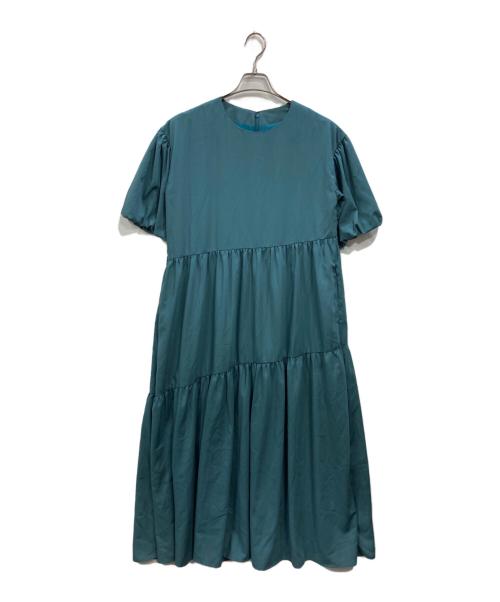 HARE（ハレ）HARE (ハレ) ボリュームスリーブワンピース ブルー サイズ:Freeの古着・服飾アイテム
