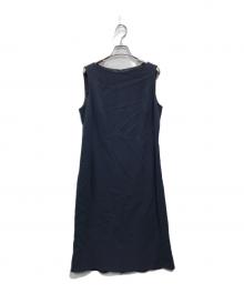 theory（セオリー）の古着「Admiral Crepe Mermaid DR」｜ネイビー