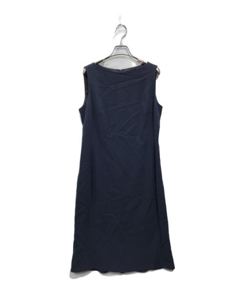 theory（セオリー）theory (セオリー) Admiral Crepe Mermaid DR ネイビー サイズ:6の古着・服飾アイテム