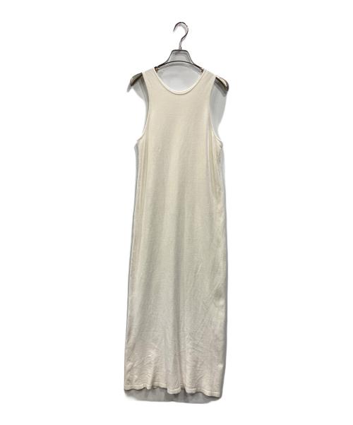 SALON adam et rope'（サロンアダムエロペ）SALON adam et rope' (サロンアダムエロペ) アメリカンスリーブワンピース ホワイト サイズ:Fの古着・服飾アイテム