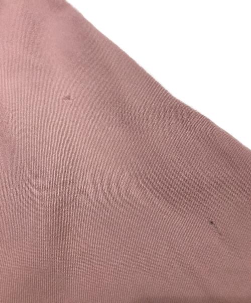 CABAN（キャバン）CABAN (キャバン) ウールツイルハイネックロングシャツ ピンク サイズ:Ｓの古着・服飾アイテム