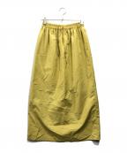 journal standard L'essageジャーナルスタンダード レサージュ）の古着「エクセルテックイージーマキシスカート」｜イエロー