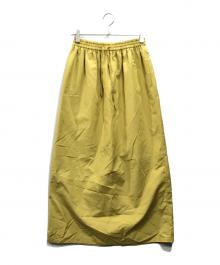 journal standard L'essage（ジャーナルスタンダード レサージュ）の古着「エクセルテックイージーマキシスカート」｜イエロー