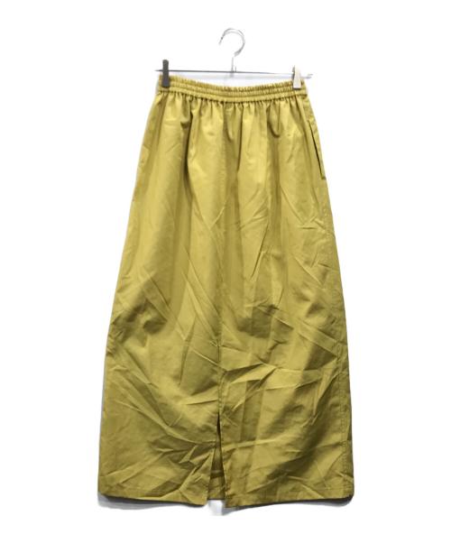 journal standard L'essage（ジャーナルスタンダード レサージュ）journal standard L'essage (ジャーナルスタンダード レサージュ) エクセルテックイージーマキシスカート イエロー サイズ:表記なしの古着・服飾アイテム