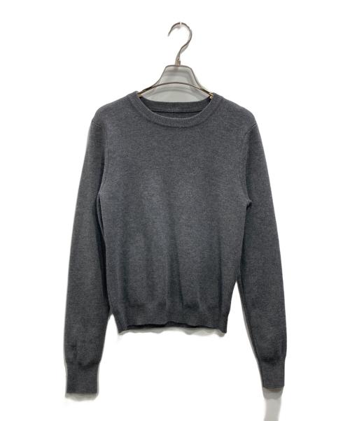 Spick and Span（スピック＆スパン）Spick and Span (スピックアンドスパン) ウール総針ニット グレー サイズ:表記なしの古着・服飾アイテム