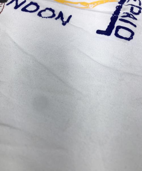 Vivienne Westwood man（ヴィヴィアン ウェストウッド マン）Vivienne Westwood man (ヴィヴィアン ウェストウッド マン) ORB STAMP T-SHIRT ホワイト サイズ:48の古着・服飾アイテム