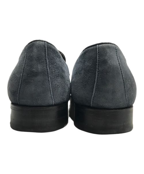 Ferrante（フェランテ）FERRANTE (フェランテ) スエードコインローファー ネイビー サイズ:7.5の古着・服飾アイテム