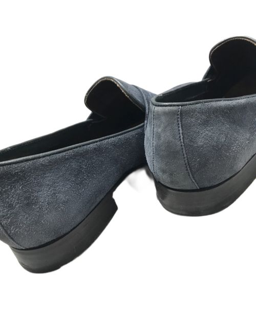 Ferrante（フェランテ）FERRANTE (フェランテ) スエードコインローファー ネイビー サイズ:7.5の古着・服飾アイテム