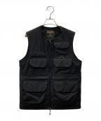 nano・universeナノ・ユニバース）の古着「西川ダウンベスト」｜ブラック