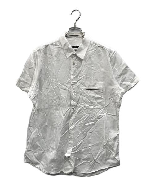 GUCCI（グッチ）GUCCI (グッチ) 半袖シャツ ホワイト サイズ:43-17の古着・服飾アイテム