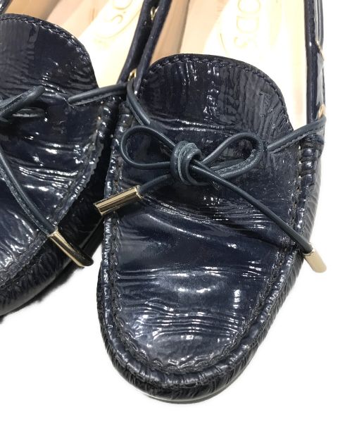 TOD'S（トッズ）TOD'S (トッズ) ゴンミーニ ドライビングシューズ ネイビー サイズ:34.5の古着・服飾アイテム