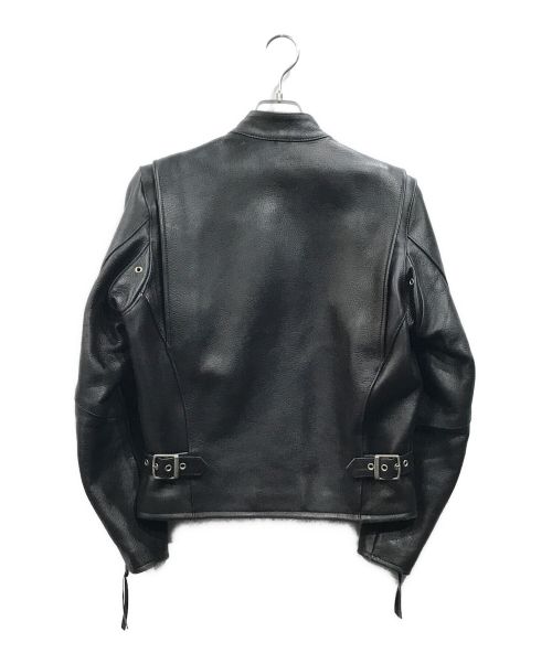FREEDOM LEATHER COMPANY（フリーダムレザーカンパニー）FREEDOM Leather Company (フリーダムレザーカンパニー) シングルライダースジャケット ブラック サイズ:Ｓの古着・服飾アイテム