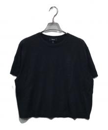 theory（セオリー）の古着「Regal Wool Boxy Tee」｜ブラック