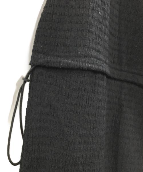 NEPLA（ネプラ）NEPLA (ネプラ) シャーリングキャミソール&スカート ブラック サイズ:Freeの古着・服飾アイテム