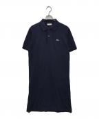 LACOSTEラコステ）の古着「半袖ポロドレス」｜ネイビー