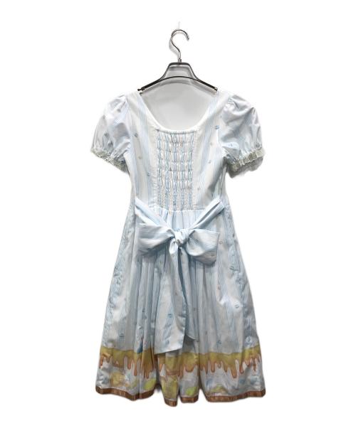 SECRET HONEY（シークレットハニー）SECRET HONEY (シークレットハニー) Disney (ディズニー) ワンピース ブルー サイズ:2の古着・服飾アイテム