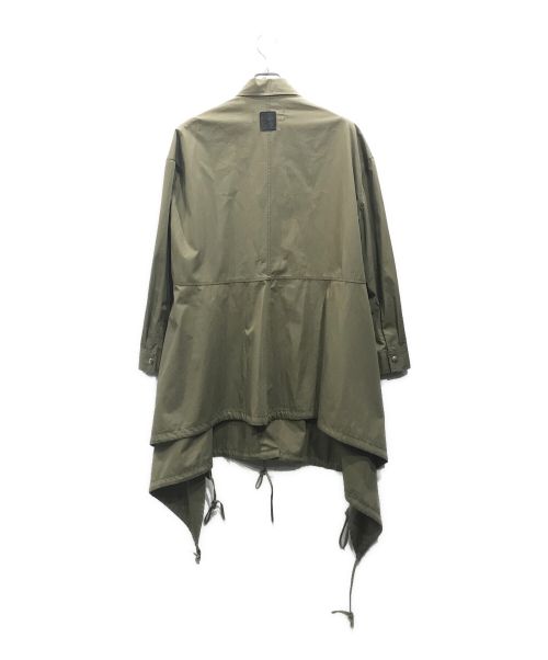 LOEWE（ロエベ）LOEWE (ロエベ) フィッシュテールコート カーキ サイズ:Mの古着・服飾アイテム