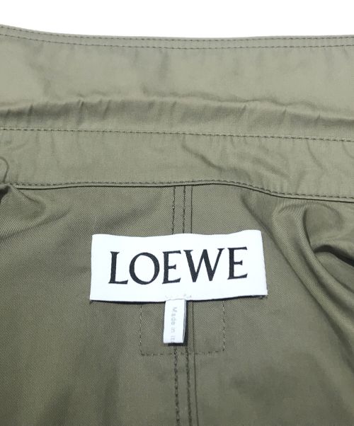 LOEWE（ロエベ）LOEWE (ロエベ) フィッシュテールコート カーキ サイズ:Mの古着・服飾アイテム
