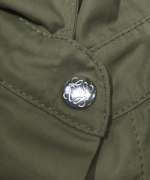 LOEWE（ロエベ）LOEWE (ロエベ) フィッシュテールコート カーキ サイズ:Mの古着・服飾アイテム