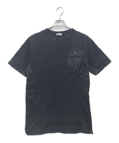 中古・古着通販】Dior (ディオール) sacai (サカイ) ドッキングTシャツ