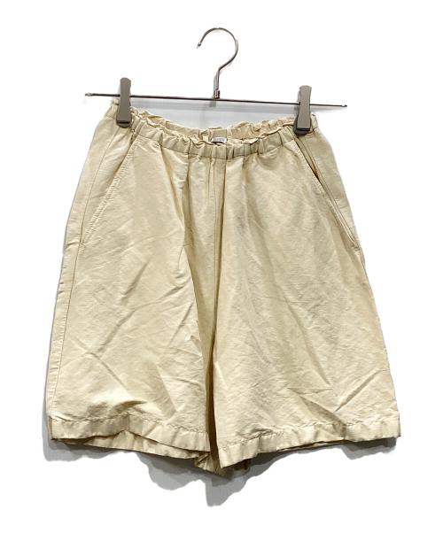 toteme（トーテム）toteme (トーテム) リネンショートパンツ ベージュ サイズ:32の古着・服飾アイテム