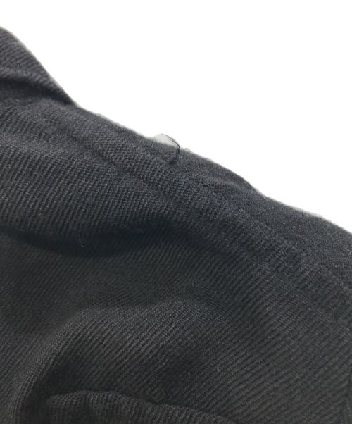 Y's Red Label（ワイズレッドレーベル）Y's Red Label (ワイズレッドレーベル) ウールクロップドジャケット ブラック サイズ:2の古着・服飾アイテム