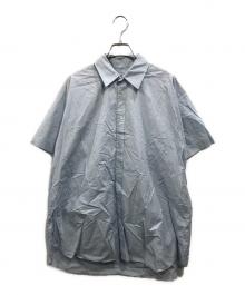DRESSEDUNDRESSED（ドレスドアンドレスド）の古着「ダブルスリーブシャツ」｜ブルー