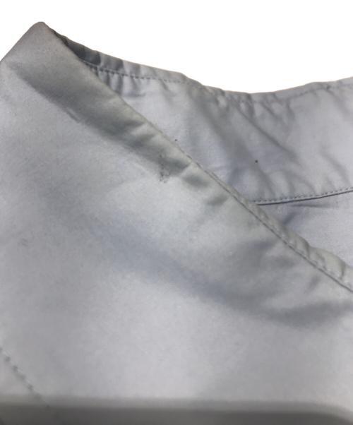 DRESSEDUNDRESSED（ドレスドアンドレスド）DRESSEDUNDRESSED (ドレスドアンドレスド) ダブルスリーブシャツ ブルー サイズ:2の古着・服飾アイテム