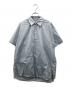 DRESSEDUNDRESSED（ドレスドアンドレスド）の古着「ダブルスリーブシャツ」｜ブルー