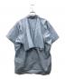 DRESSEDUNDRESSED (ドレスドアンドレスド) ダブルスリーブシャツ ブルー サイズ:2：4500円