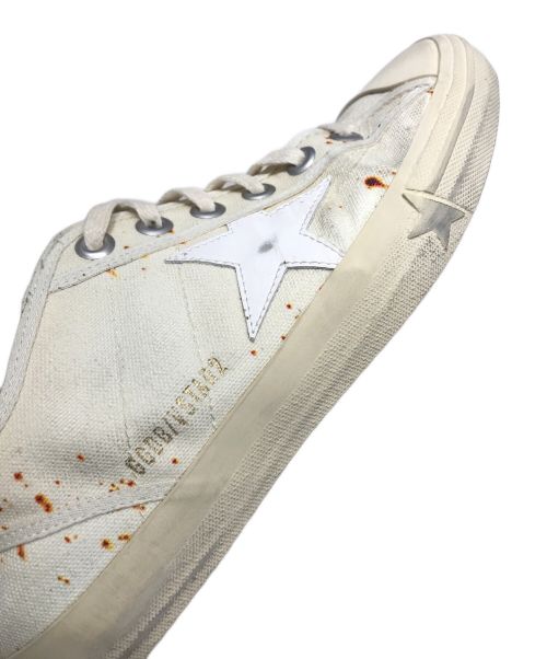 GOLDEN GOOSE（ゴールデングース）GOLDEN GOOSE (ゴールデングース) VSTAR2 ホワイト サイズ:40の古着・服飾アイテム