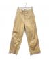 WORKERS（ワーカーズ）の古着「トラウザーパンツ」｜ベージュ