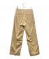 WORKERS (ワーカーズ) トラウザーパンツ ベージュ サイズ:表記なし：3000円