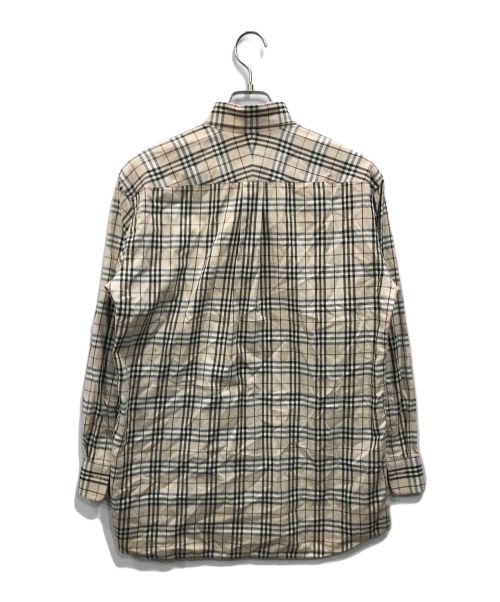 BURBERRY LONDON（バーバリーロンドン）BURBERRY LONDON (バーバリーロンドン) ノバチェックシャツ ベージュ サイズ:Mの古着・服飾アイテム