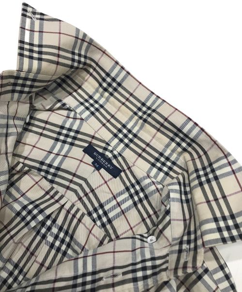 BURBERRY LONDON（バーバリーロンドン）BURBERRY LONDON (バーバリーロンドン) ノバチェックシャツ ベージュ サイズ:Mの古着・服飾アイテム