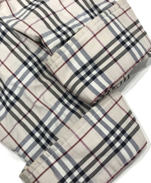 BURBERRY LONDON（バーバリーロンドン）BURBERRY LONDON (バーバリーロンドン) ノバチェックシャツ ベージュ サイズ:Mの古着・服飾アイテム