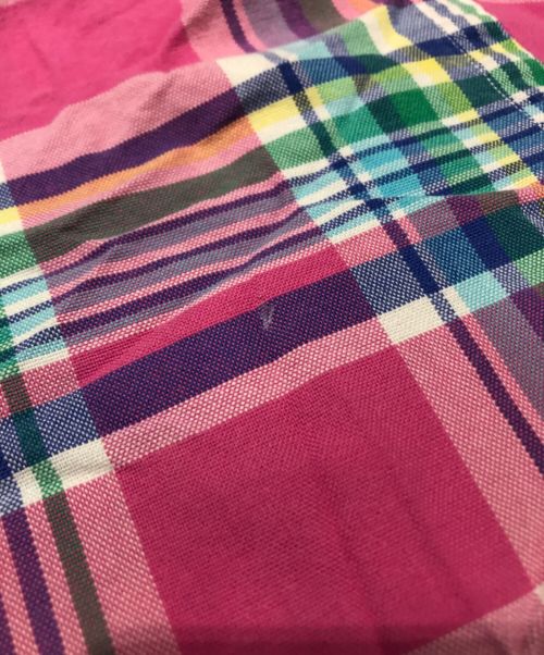 RALPH LAUREN（ラルフローレン）RALPH LAUREN (ラルフローレン) BDチェックシャツ ピンク サイズ:XLの古着・服飾アイテム