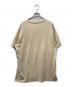 KITH (キス) スモールフロッキーロゴTシャツ ベージュ サイズ:L：3000円
