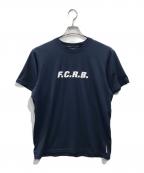 F.C.R.B.エフシーレアルブリストル）の古着「プリントカットソー」｜ネイビー