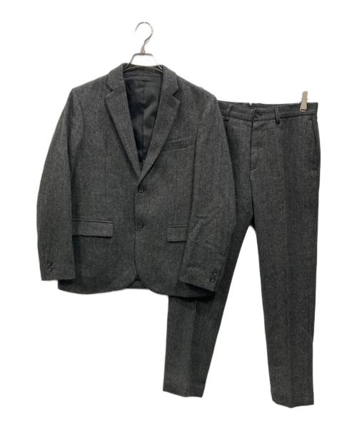 JOURNAL STANDARD（ジャーナルスタンダード）JOURNAL STANDARD (ジャーナルスタンダード) コーデュラツイードセットアップスーツ グレー サイズ:Mの古着・服飾アイテム