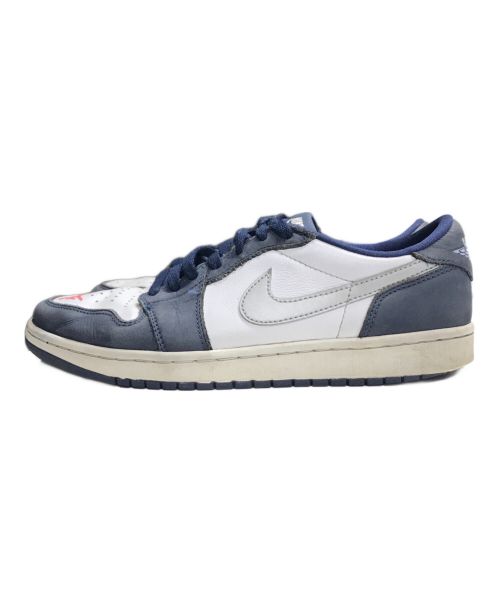 NIKE SB（ナイキエスビー）NIKE SB (ナイキエスビー) AIR JORDAN 1 LOW QS ネイビー サイズ:26㎝の古着・服飾アイテム