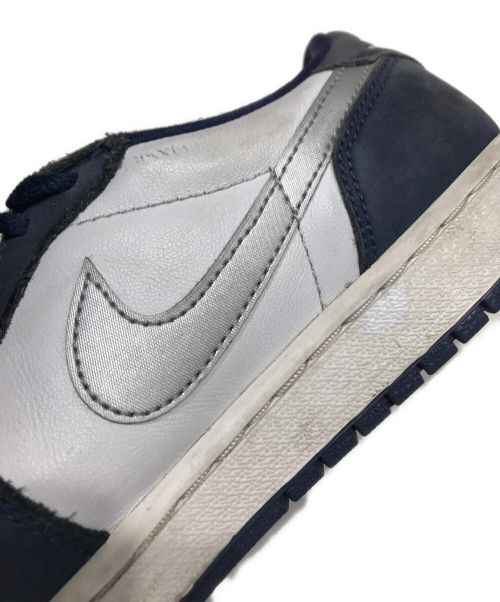 NIKE SB（ナイキエスビー）NIKE SB (ナイキエスビー) AIR JORDAN 1 LOW QS ネイビー サイズ:26㎝の古着・服飾アイテム