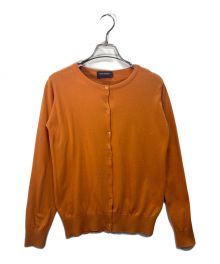 JOHN SMEDLEY×GRANDMA MAMA DAUGHTER（ジョンスメドレー×グランマママドーター）の古着「コットンニットカーディガン」｜オレンジ