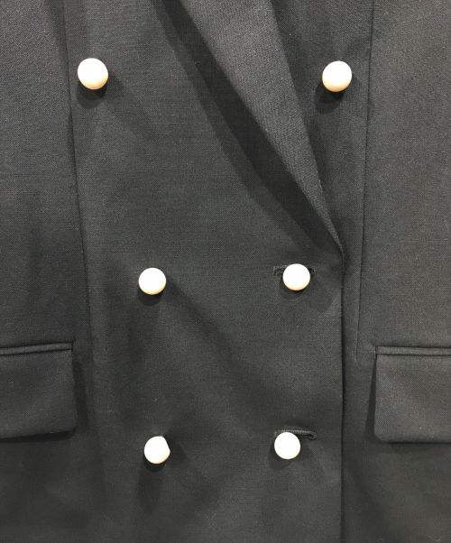 MADISON BLUE（マディソンブルー）MADISON BLUE (マディソンブルー) REVER PEARL GARBO JACKET ブラック サイズ:ｓの古着・服飾アイテム