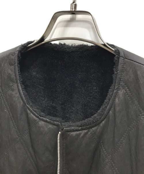 s'yte（サイト）s'yte (サイト) Reversible Quilted Vest ブラック サイズ:3の古着・服飾アイテム