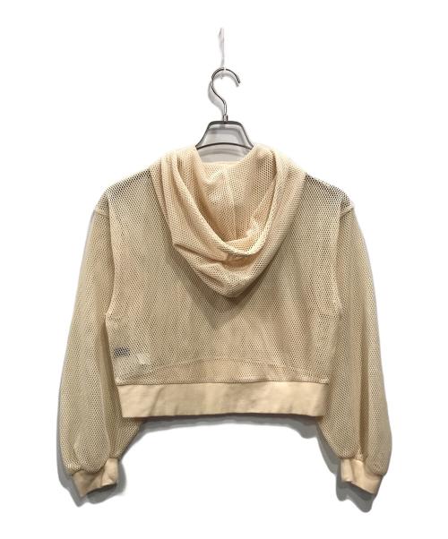 MAISON SPECIAL（メゾンスペシャル）MAISON SPECIAL (メゾンスペシャル) Mesh Short Hoodie アイボリー サイズ:Freeの古着・服飾アイテム