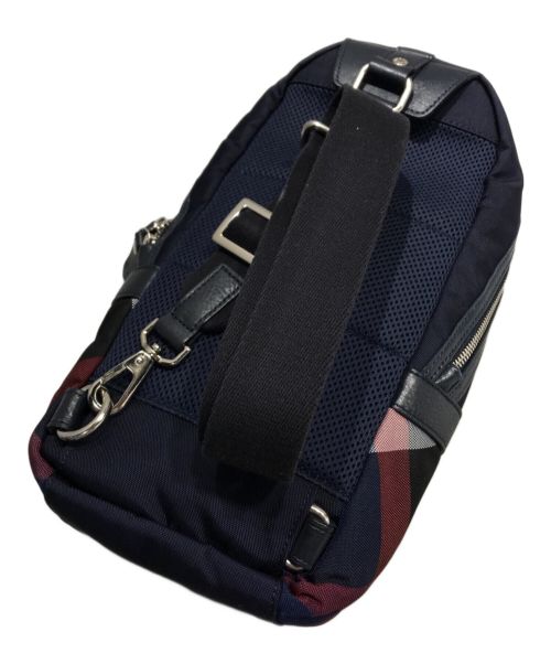 BLACK LABEL CRESTBRIDGE（ブラックレーベル クレストブリッジ）BLACK LABEL CRESTBRIDGE (ブラックレーベル クレストブリッジ) ワンショルダーバッグ ネイビーの古着・服飾アイテム