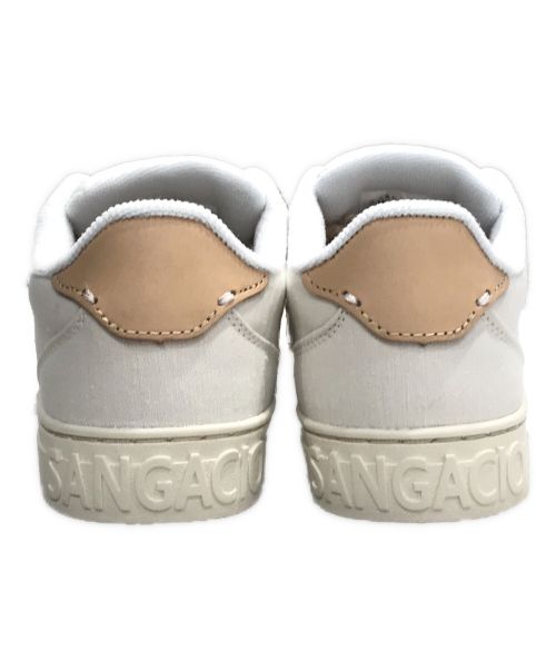 Sangacio（サンガッチョ）Sangacio (サンガッチョ) ローカットスニーカー ホワイト サイズ:22.5cmの古着・服飾アイテム
