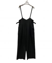 CAPRICIEUX LE'MAGE（カプリシューレマージュ）の古着「サスペンダー付パンツ」｜ブラック